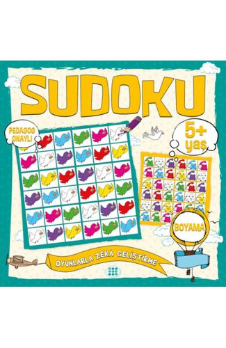 Çocuklar İçin Sudoku - Boyama (5+ Yaş)