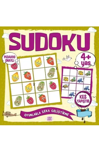 Çocuklar İçin Sudoku - Kes Yapıştır (4+ Yaş)