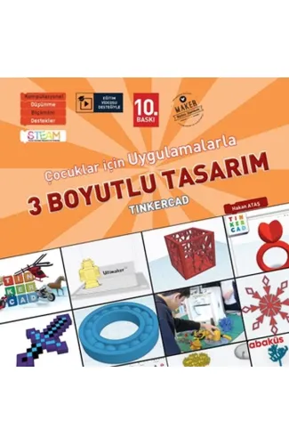 Çocuklar İçin Uygulamalarla 3 Boyutlu Tasarım 9+ Yaş