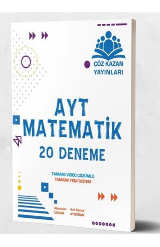 Çöz Kazan AYT Matematik 20 li Deneme Sınavı (Yeni)