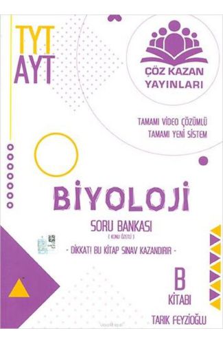 Çöz Kazan TYT AYT Biyoloji Soru Bankası (B) Kitabı (Yeni)