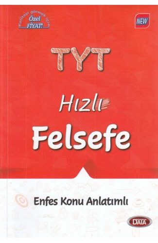 Data TYT Hızlı Felsefe Enfes Konu Anlatımlı (Yeni)