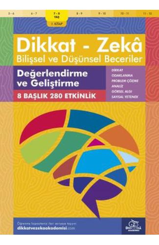 Değerlendirme ve Geliştirme (7-8 Yaş) - Dikkat Zeka