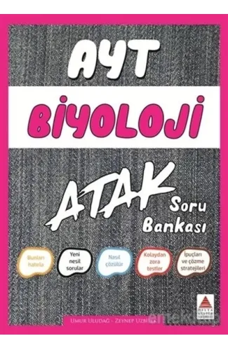 Delta AYT Biyoloji Atak Soru Bankası (Yeni)