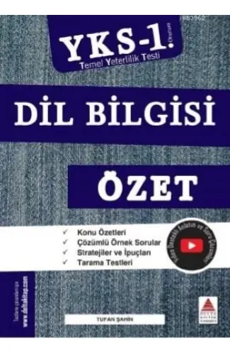 Delta Kültür TYT Dil Bilgisi Özet YKS 1. Oturum (Yeni)