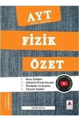 Delta Kültür YKS 2. Oturum Fizik Özet