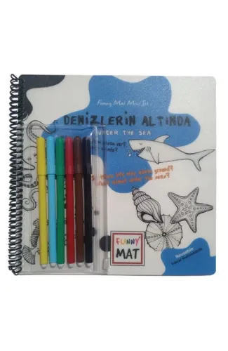 Denizlerin Altında - Funny Mat - Mini Set (Aktivite Seti)