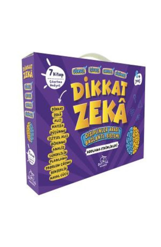 Dikkat - Zeka Ana Sınıfı Seti - 6 Yaş (7 Kitap)