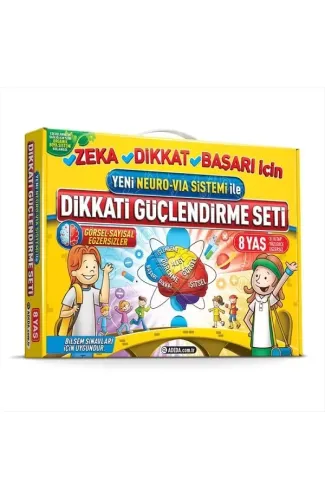 Dikkati Güçlendirme Seti  2. Sınıf – 8 yaş- Neuro-Via