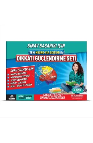 Dikkati Güçlendirme Seti  6. Sınıf – 12 Yaş