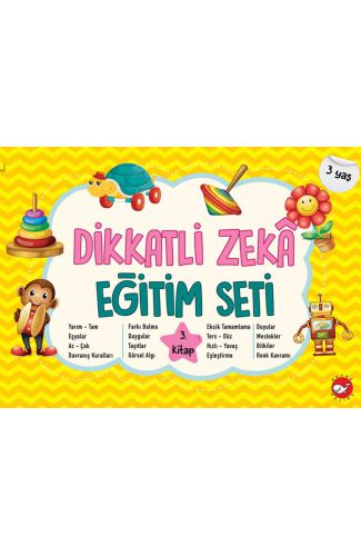 Dikkatli Zeka Eğitim Seti 3. Kitap 3