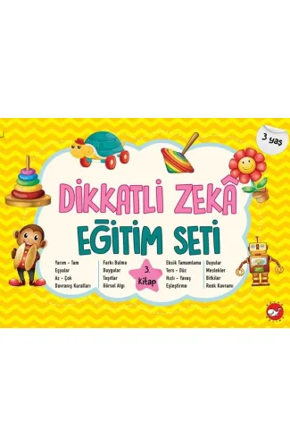 Dikkatli Zeka Eğitim Seti 3. Kitap 3