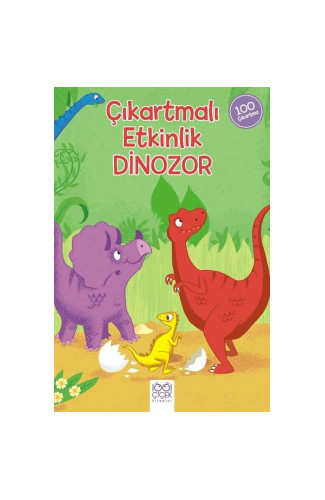 Dinozor - Çıkartmalı Etkinlik