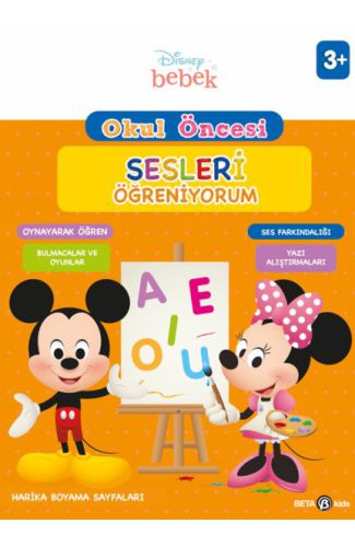 Disney Eğitsel Okul Öncesi Sesleri Öğreniyorum