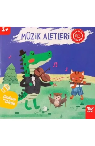 Dokun Ve Dinle Sesli Kitabım Müzik Aletleri