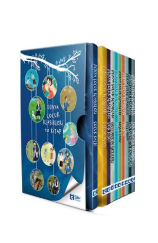 Dünya Çocuk Klasikleri 10 Kitap Kutulu Set