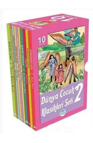 Dünya Çocuk Klasikleri Seti 2 (10 Kitap Kutulu)