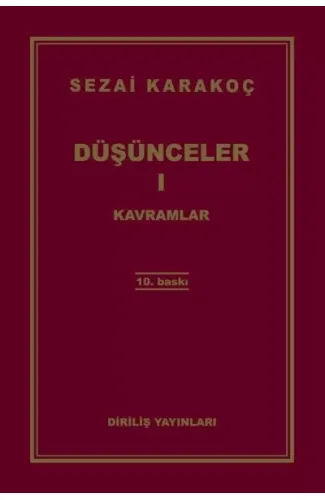 Düşünceler 1 - Kavramlar