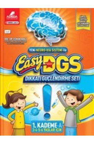 EASY Dikkati Güçlendirme Seti 3-6 yaş A Kitapçığı