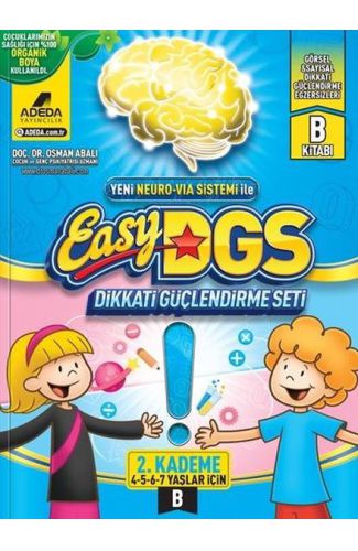 EASY Dikkati Güçlendirme Seti 4-7 yaş B Kitapçığı