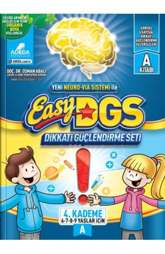 EASY Dikkati Güçlendirme Seti 6-9 yaş A Kitapçığı