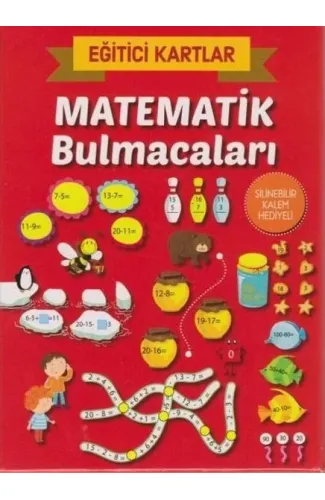 Eğitici Kartlar Matematik Bulmacaları