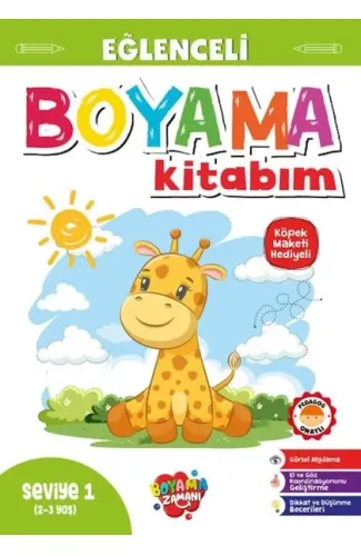 Eğlenceli Boyama – Seviye 1 (2-3 Yaş)