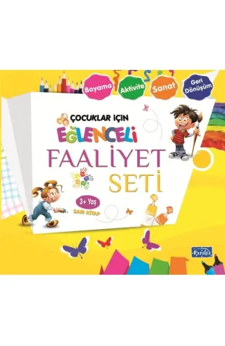 Eğlenceli Faaliyet Seti - Sarı Kitap - 3+ Yaş