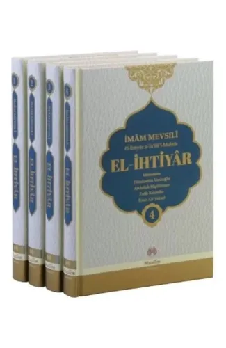 El-İhtiyar tercümesi - 4 Kitap Takım