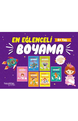 En Eğlenceli Boyama 6’lı Set