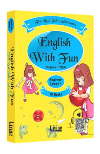 English With Fun Level 1 - 10 Kitap - The Red Ball’s Adventures