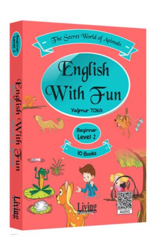 English With Fun Level 2 - 10 Kitap - The Secret World Of Animals