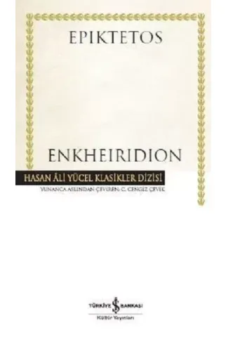 Enkheiridion Hasan Ali Yücel Klasikleri - Ciltli