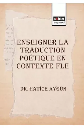 Enseigner La Traduction Poetique En Contexte Fle