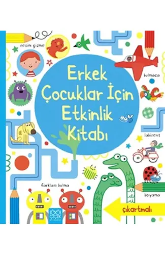 Erkekler Çocuklar İçin Etkinlik Kitabı