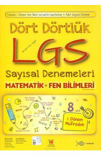 Etkin Dört Dörtlük LGS Sayısal Denemeleri (24,00 TL)