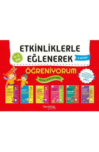 Etkinliklerle Eğlenerek Öğreniyorum - 6 Kitap Takım