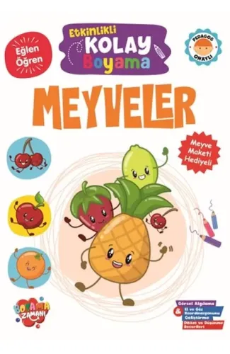 Etkinlikli Kolay Boyama -Meyveler