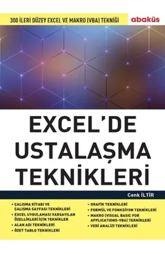 Excel de Ustalaşma Teknikleri - 300 Ileri Düzey Excel Ve Makro (Vba) Tekniği