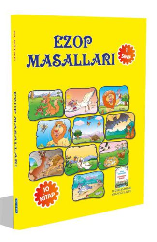 Ezop Masalları - 10 Kitap Takım