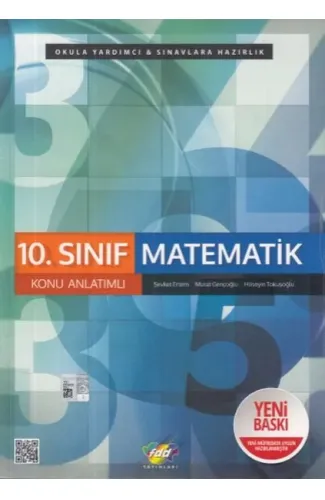 FDD 10. Sınıf Matematik Konu Anlatımlı (Yeni)