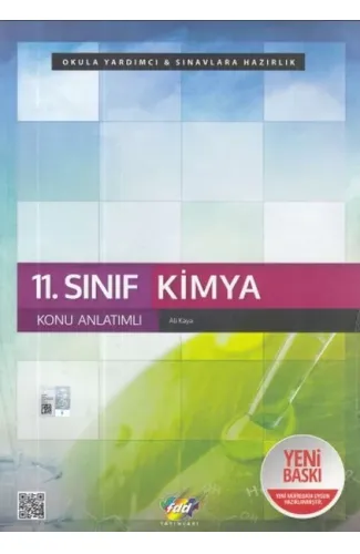 FDD 11. Sınıf Kimya Konu Anlatımlı (Yeni)