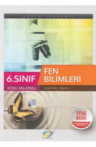 FDD 6. Sınıf Fen Bilimleri Konu Anlatımlı (Yeni)