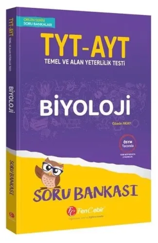 FenCebir TYT - AYT Biyoloji Soru Bankası Orijin Serisi (Yeni)