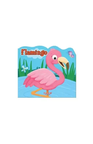 Flamingo - Şekilli Kitap