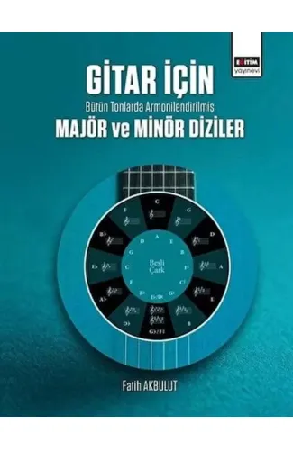 Gitar İçin Bütün Tonlarda Armonilendirilmiş Majör ve Minör Diziler