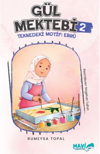 Gül Mektebi 2 Teknedeki Motif Ebru