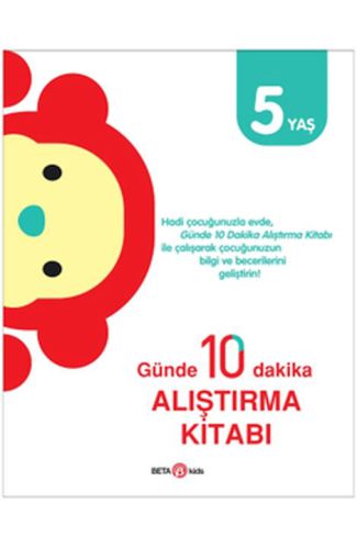 Günde 10 Dakika Alıştırma Kitabı 5 Yaş