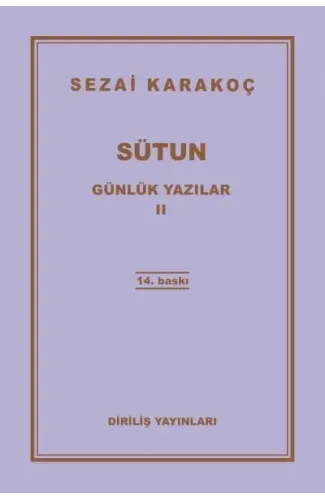 Günlük Yazılar 2 - Sütun