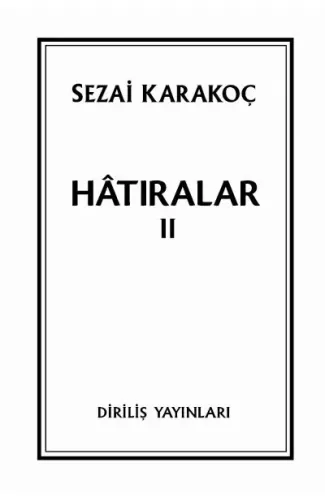 Hatıralar II